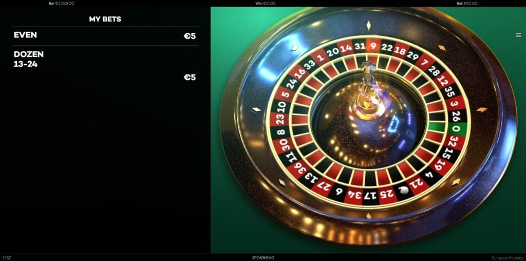 European Roulette Screenshot 2