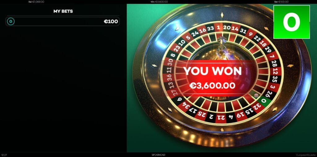 European Roulette Screenshot 5