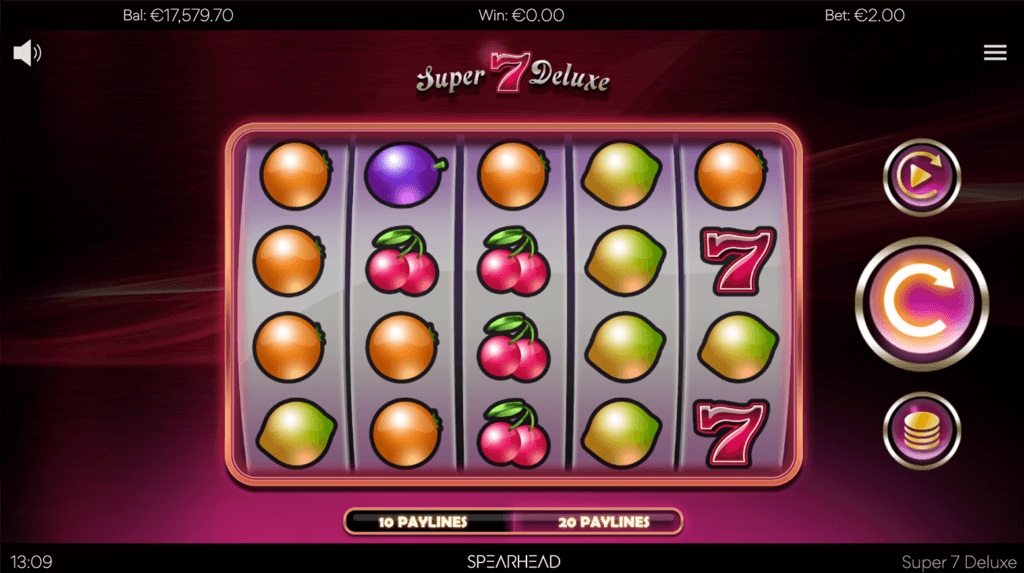 Super 7 Deluxe Screenshot 1