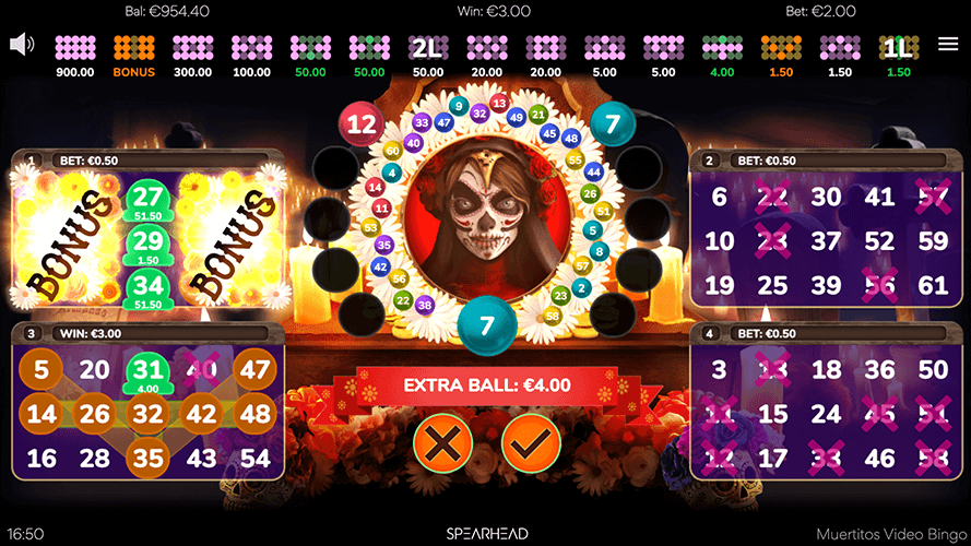 Muertitos Video Bingo Screenshot 7