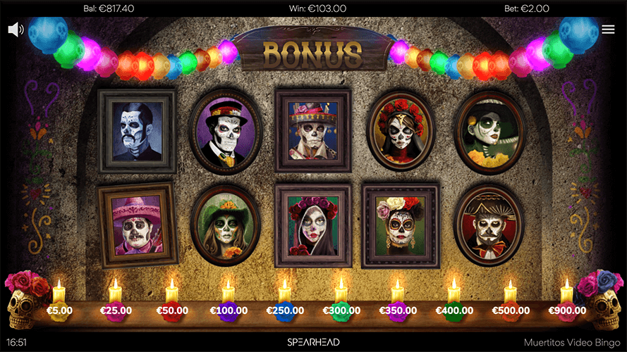 Muertitos Video Bingo Screenshot 9