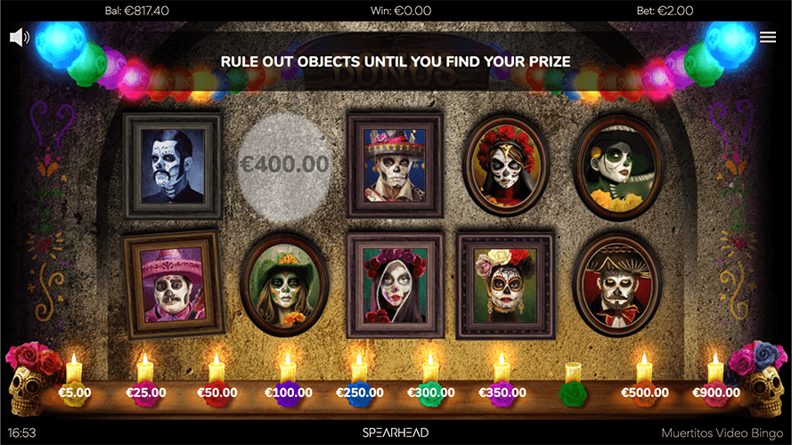 Muertitos Video Bingo Screenshot 10