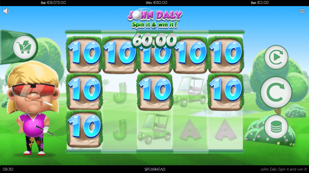 John Daly Spin it and Win it Screenshot 4