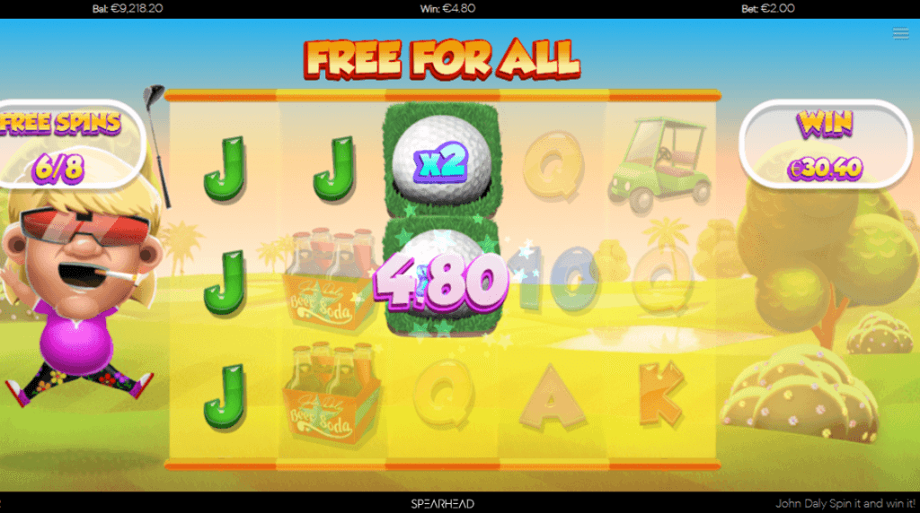 John Daly Spin it and Win it Screenshot 5