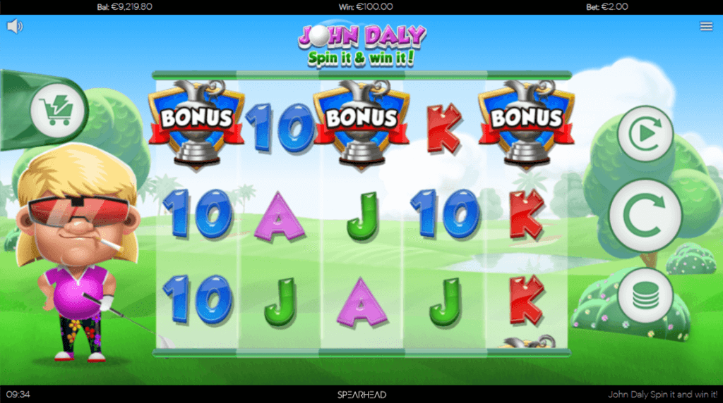 John Daly Spin it and Win it Screenshot 6