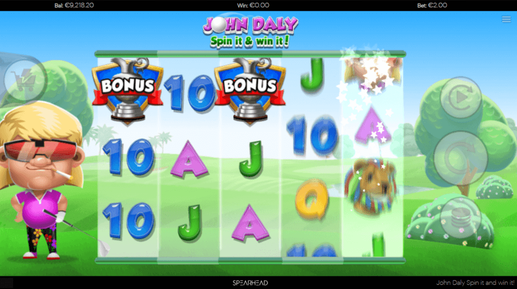 John Daly Spin it and Win it Screenshot 10