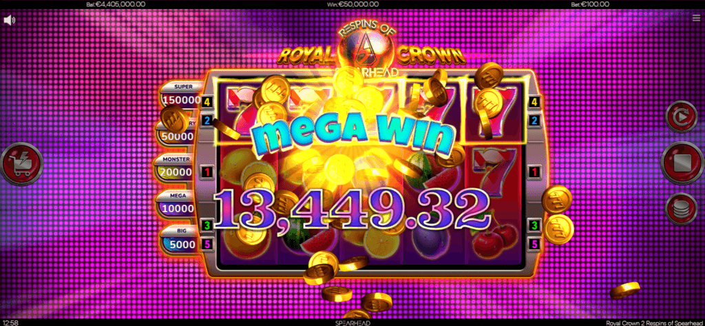 Royal Crown 2 Respins of Spearhead Screenshot 3