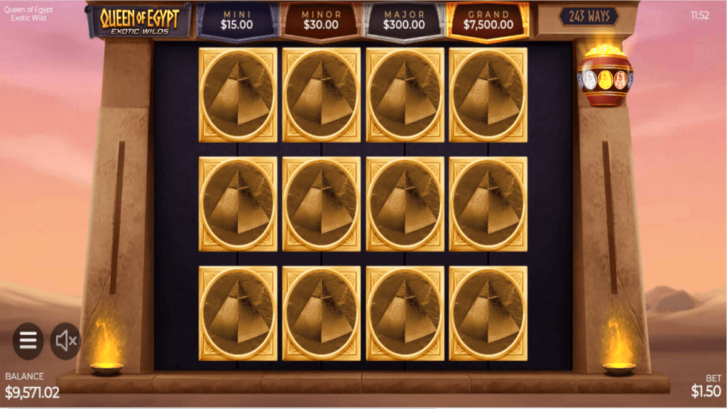Queen Of Egypt Exotic Wilds Screenshot 9