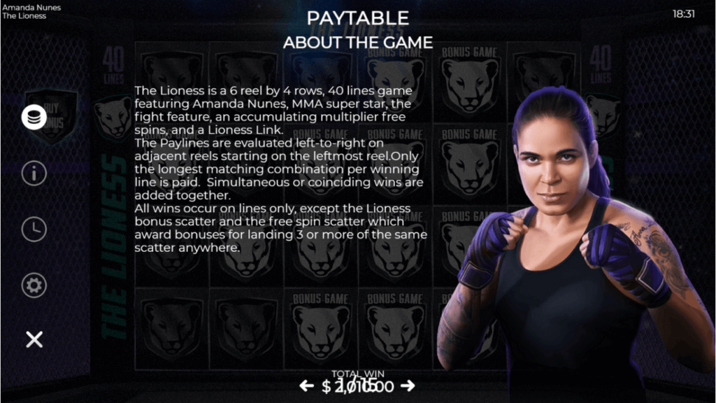 The Lioness with Amanda Nunes Screenshot 11