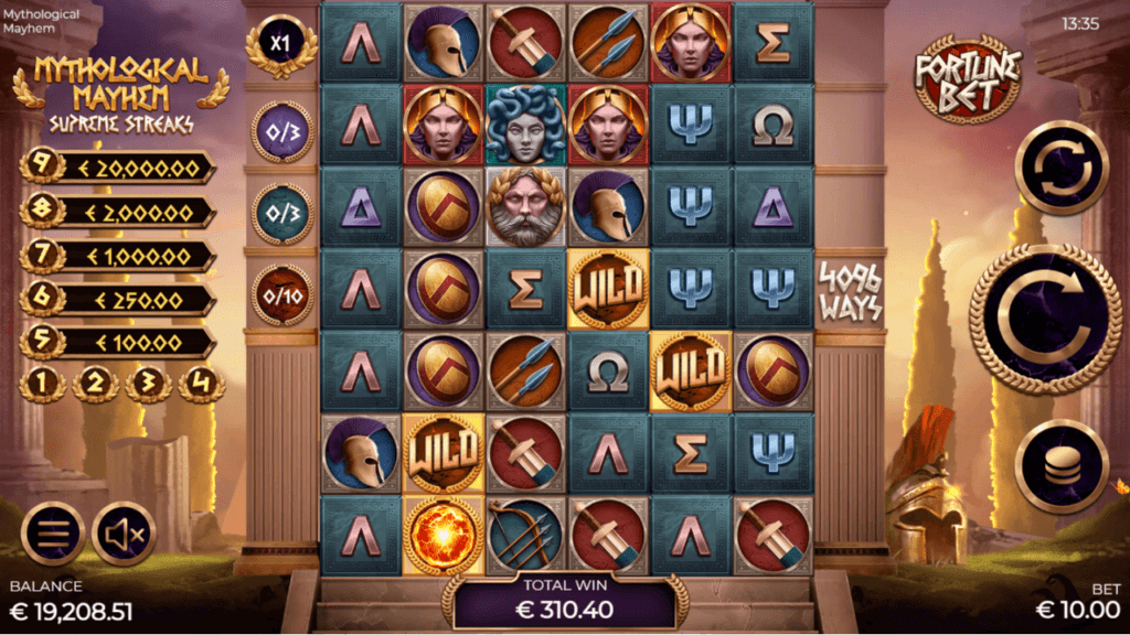 Mythological Mayhem Supreme Streaks Screenshot 2