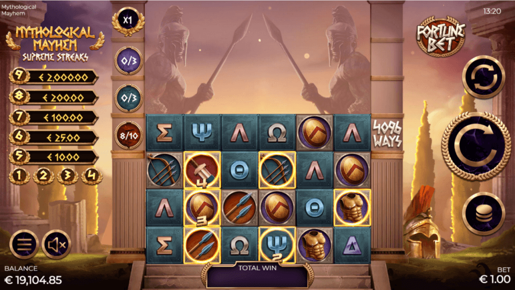 Mythological Mayhem Supreme Streaks Screenshot 3