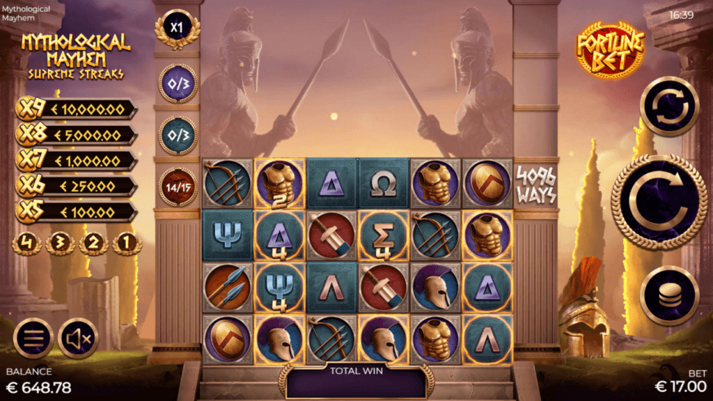 Mythological Mayhem Supreme Streaks Screenshot 5