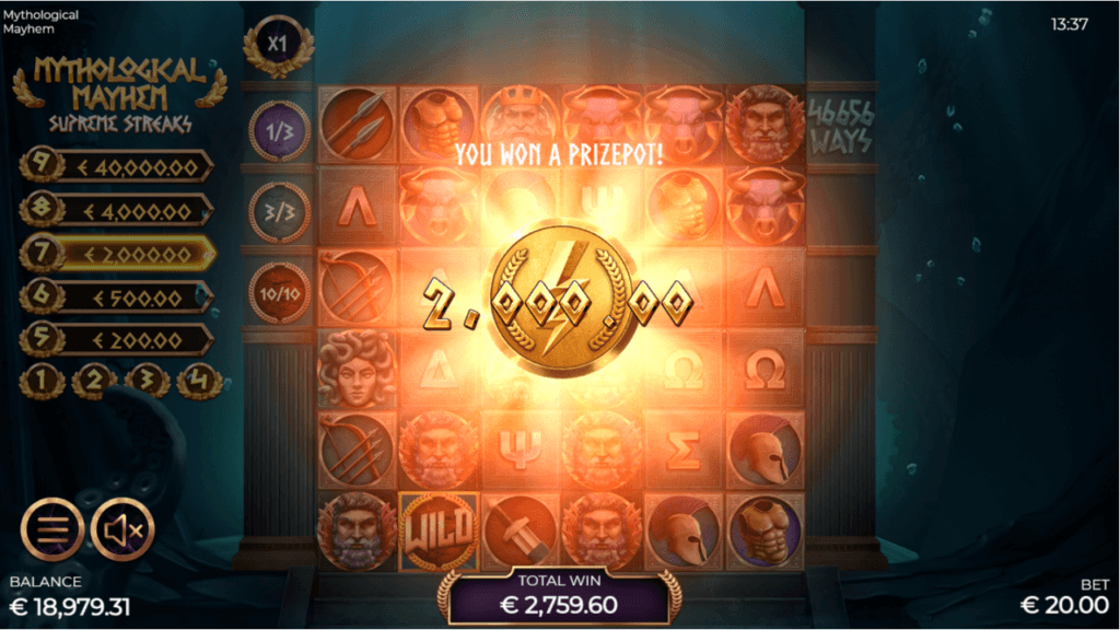 Mythological Mayhem Supreme Streaks Screenshot 7