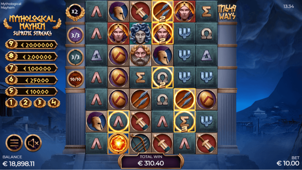 Mythological Mayhem Supreme Streaks Screenshot 9