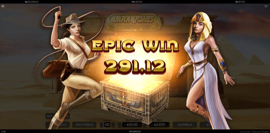 Lara Jones Treasures of Egypt Screenshot 1