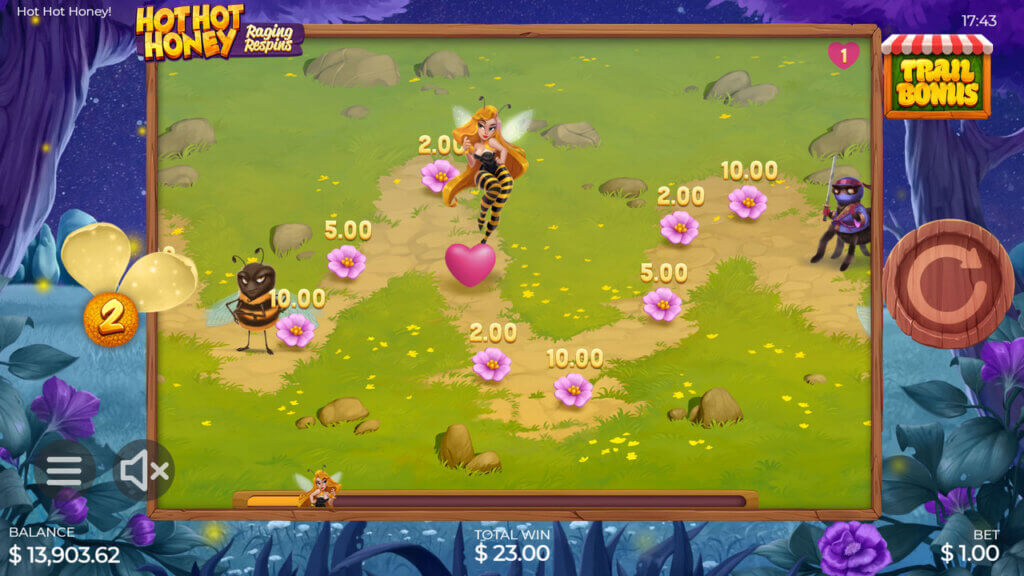 Hot Hot Honey Rollover Respins Screenshot 8