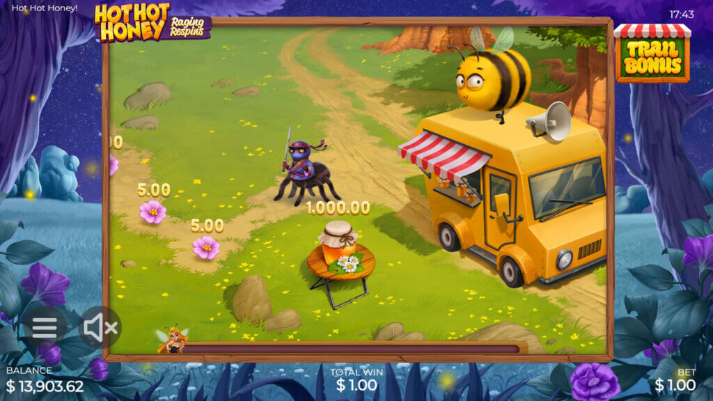 Hot Hot Honey Rollover Respins Screenshot 6