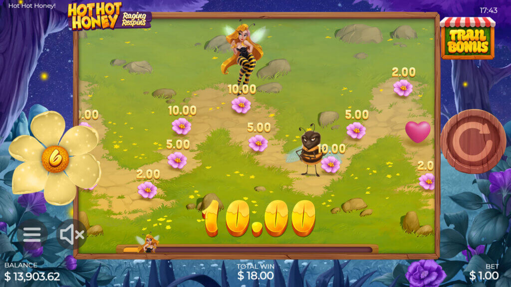Hot Hot Honey Rollover Respins Screenshot 7