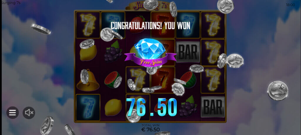 Surging 7s Screenshot 1