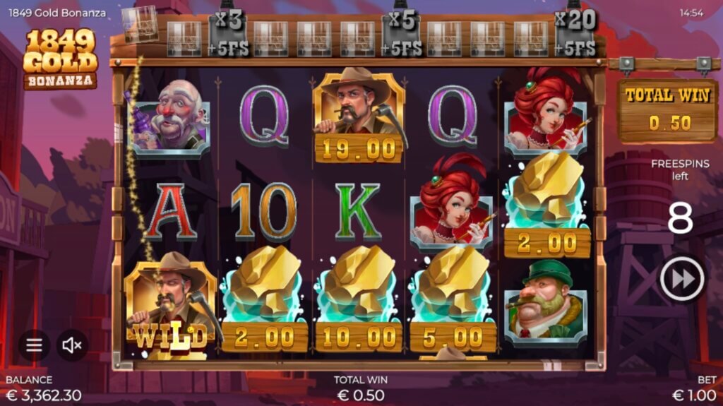 1849 Gold Bonanza Screenshot 1