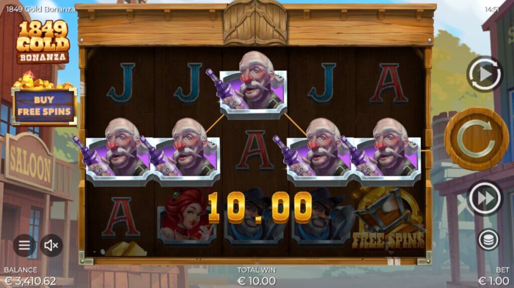 1849 Gold Bonanza Screenshot 3