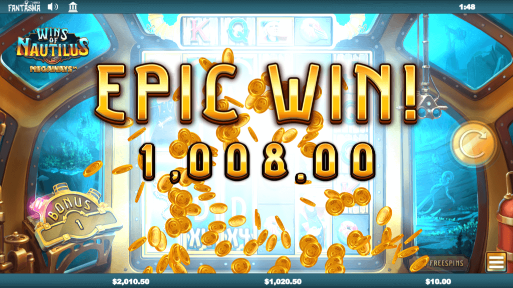 Wins Of Nautilus Screenshot 1