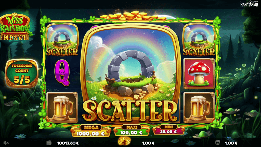 Miss Rainbow Hold & Win Screenshot 4