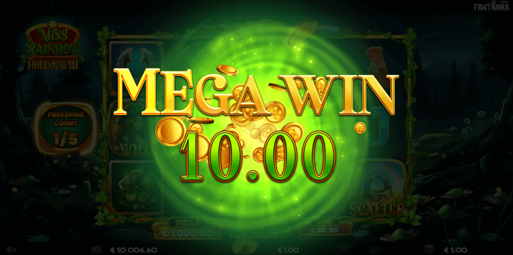 Miss Rainbow Hold & Win Screenshot 1