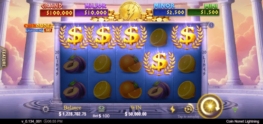 Coin Nonet Lightning Screenshot 2