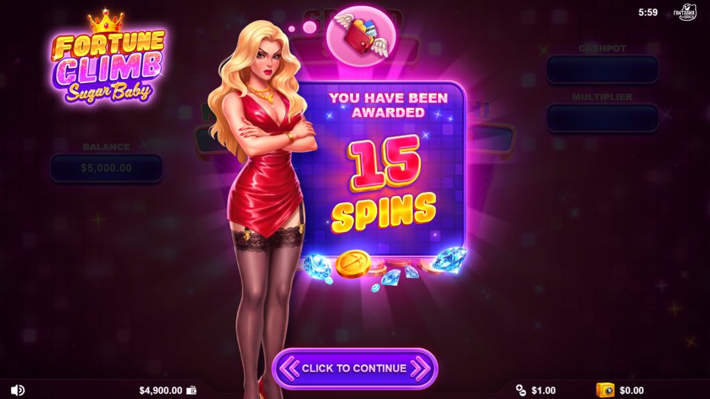 Fortune Climb: Sugar Baby Screenshot 2