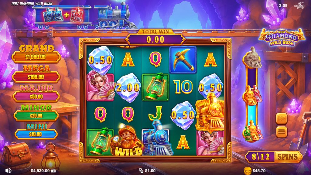 1867 Diamond Wild Rush Screenshot 6